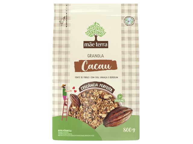 Granola Cacau Mãe Terra  800g