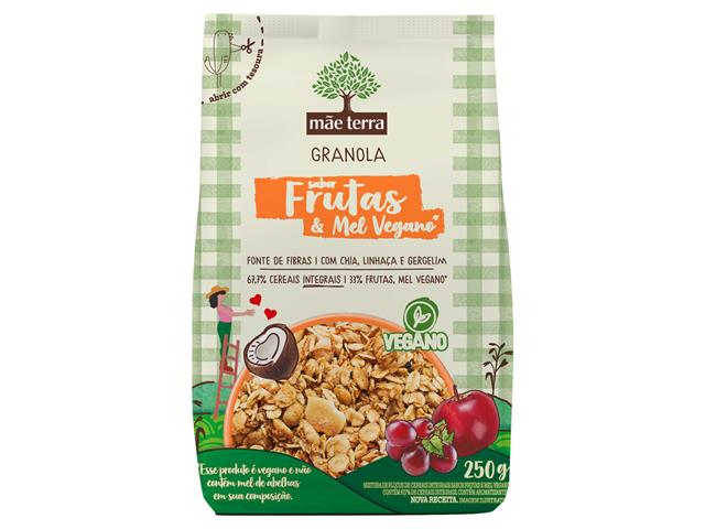 Granola Frutas e Mel Mãe Terra 250g