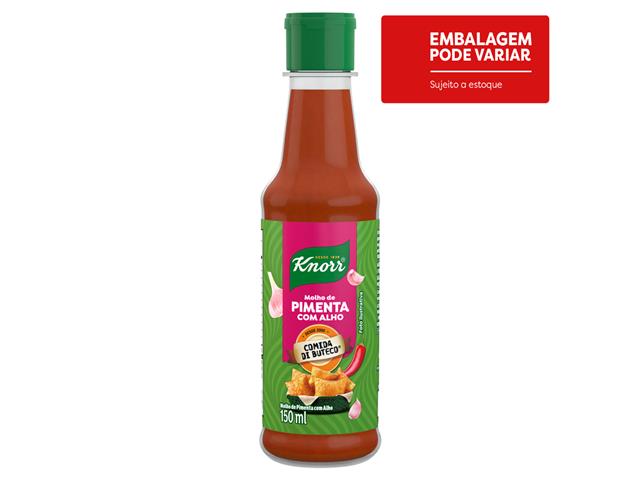 Molho de Pimenta Knorr com Alho 150ml