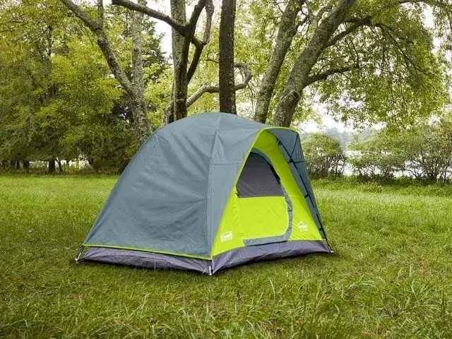 Casa De Campaña Coleman Amazonia, 2 Personas, Gris Con Verde