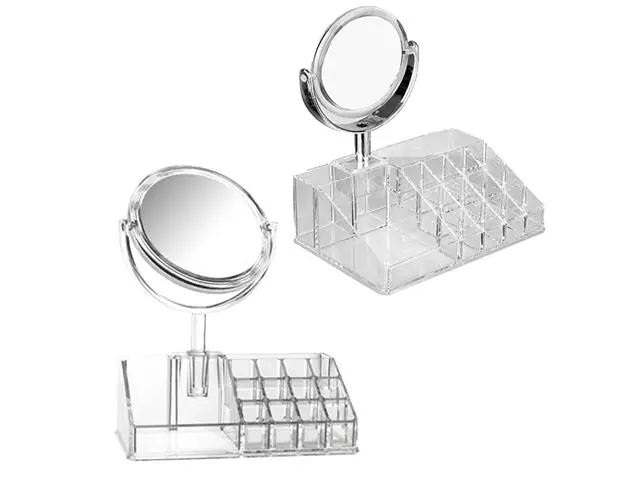 Cosmetiquero Espejo Organizador Maquillaje