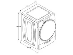 Lavasecadora Eléctrica 20kg Alta Eficiencia Blanca - 6