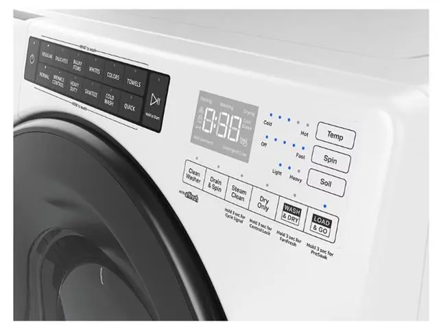 Lavasecadora Eléctrica 20kg Alta Eficiencia Blanca