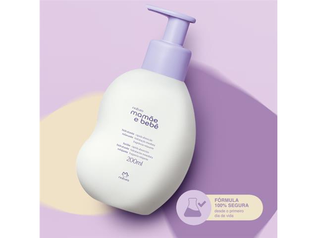 Loção Hidratante Natura Mamãe e Bebê Relaxante 200ml - 1