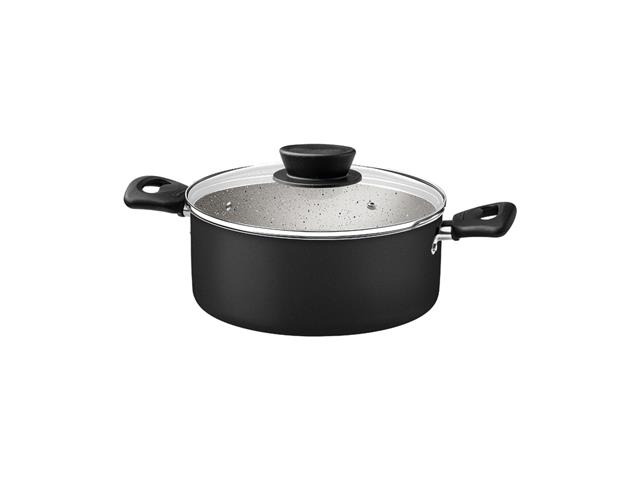 Jogo de Panelas Tramontina Linz Preto 10 Peças - 3