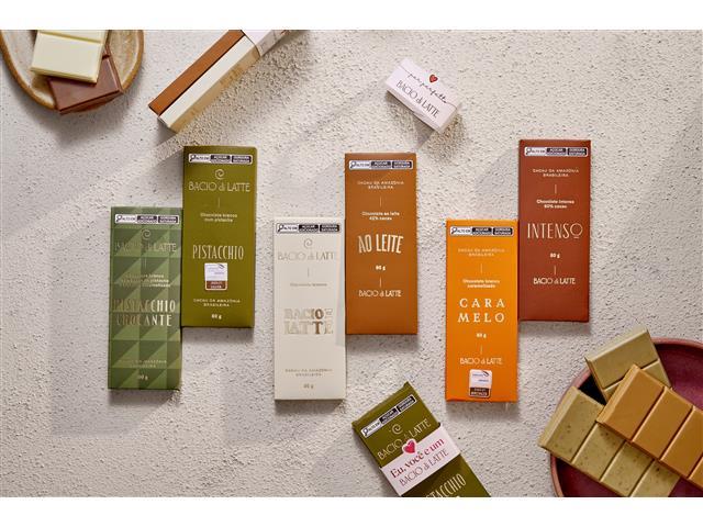 Kit Chocolates Bacio di Latte ao Leite + Branco - 5