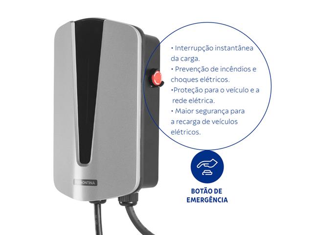 Estação de Recarga para Veículos Elétricos 7,4 kW Tramontina - 8