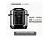 Panela de Pressão Elétrica Mondial, Master Cooker 700W 3L Preto 110V - 1