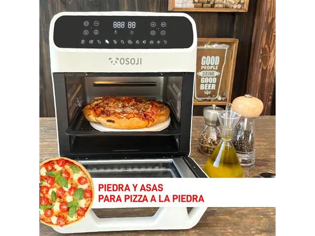 Freidora de Aire y Horno de Pizza Osoji 12 Lts Air Fryer