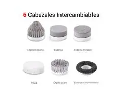 Escobilla Eléctrica Limpieza Multiuso - 4