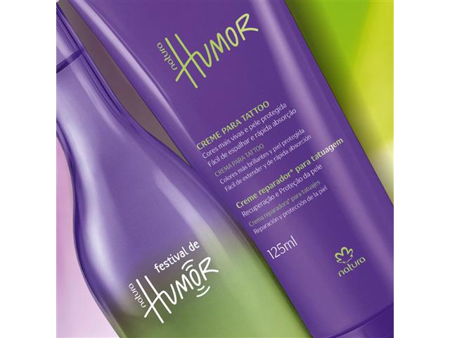 Hidratante Natura desodorante Corporal para tatoo Humor liberta 125 ml - 1