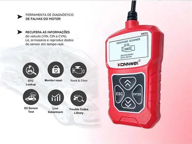 Scanner Automotivo Gadnic - Leitor de Códigos de Falha - 4