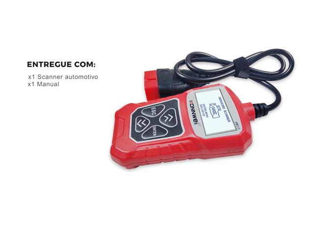 Scanner Automotivo Gadnic - Leitor de Códigos de Falha