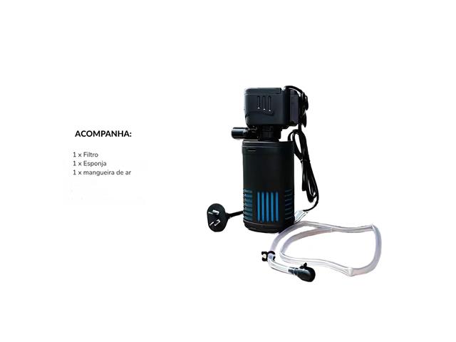 Filtro Interno Oxigenador para Aquário Gadnic 220v - 4