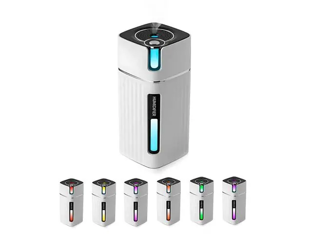 Umidificador de Ar Ultrassônico 300ml com Luz LED Gadnic 110v/220v