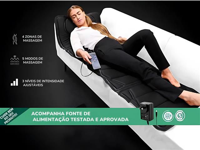 Esteira Massageadora Gadnic com 10 Motores E Aquecimento 110v - 3
