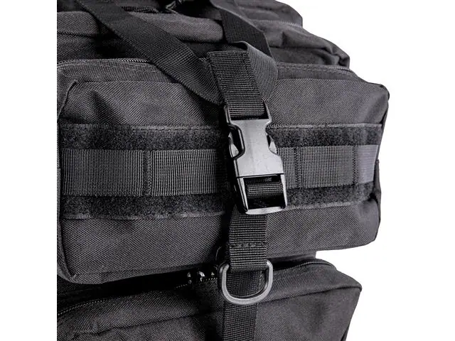Mochila Tática Camping Militar 45 Lts Grande Impermeável Preto Gadnic - 7