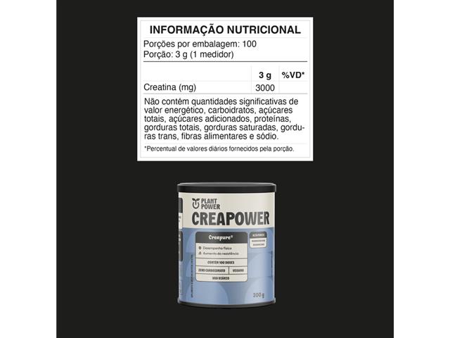 Creatina Creapower  Creapure® Stick  Plant Power 3g (30 unidades) - 4