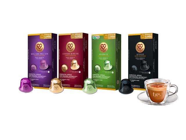 Combo Nespresso 3 Corações + Xícaras ...