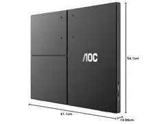 Monitor portátil AOC Led 15.6 Pulgadas (FULL HD) - 4