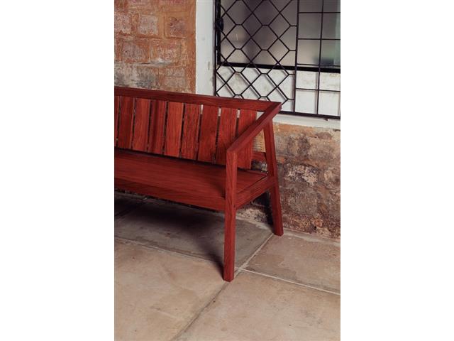 Banco Tramontina Lanati em Madeira Jatobá com Encosto 180 cm FSC - 2