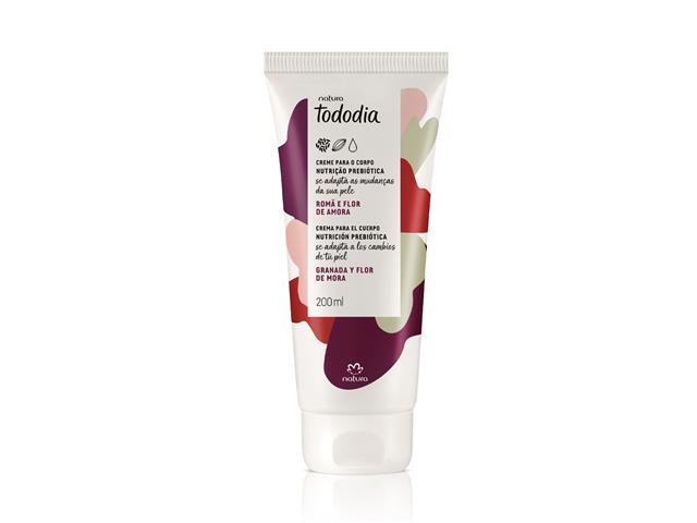 Creme Desodorante para Corpo Natura Tododia Romã e Flor de Amora 200ml