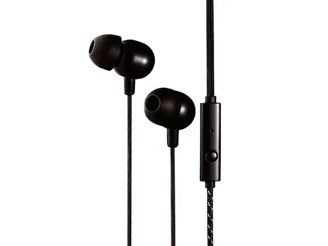 Fone Intra Auricular com cabo Trançado Lity PT/BC (EPH-301)