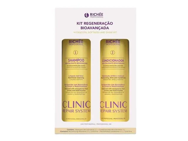 Kit Clinic Shampoo + Acondicionador 1 litro Richee Professional