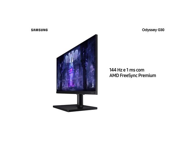 Monitor Gamer Odyssey G30 24" Samsung FHD 144Hz LS24BG300ELMZD - 7