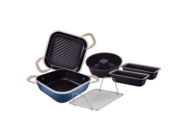 Bateria de Cocina 6 Piezas Lyon Tramontina