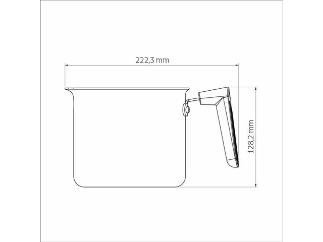 Hervidor 14cm Milazzo Almendra Tramontina