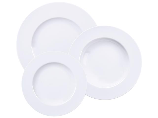 Juego de Platos 12 Piezas Porcelana Maria Augusta Tramontina