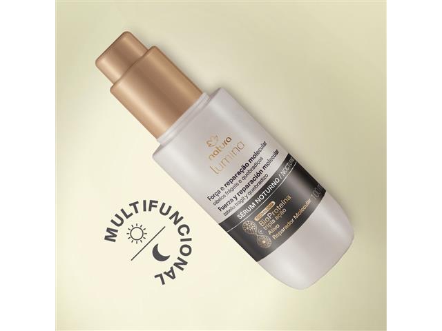 Sérum Noturno Força e Reparação Molecular Natura Lumina 100ml - 2