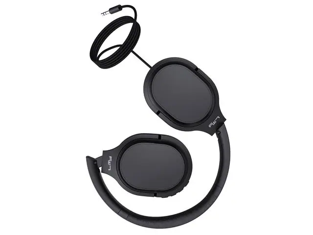Headphone C/ Fio Lity H09P Driver 40Mm P2 Preto - 5