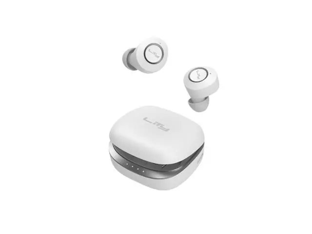 Fone Bluetooth Bud 5.4 ENC / ANC 2 Mic  34H Branco (T14B)
