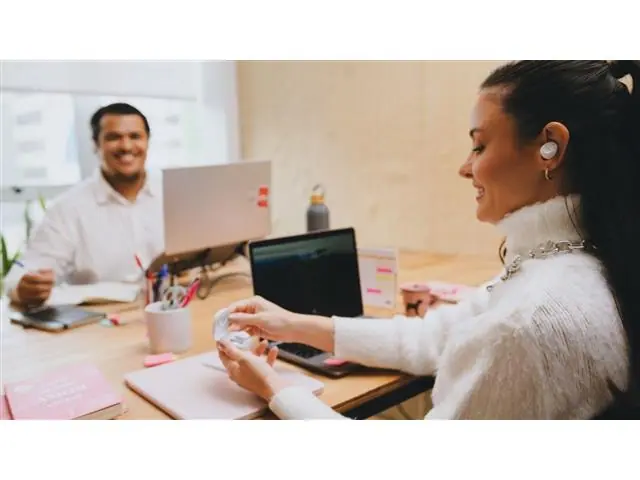 Fone Bluetooth Bud 5.4 ENC / ANC 2 Mic  34H Branco (T14B) - 7