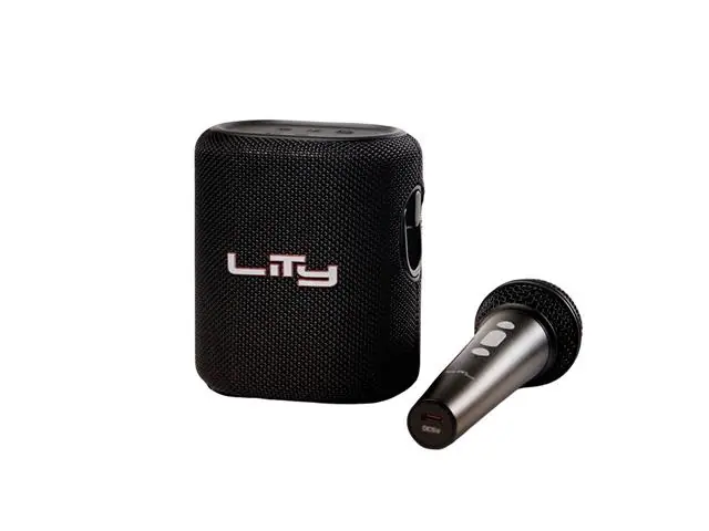 Caixa Bluetooth Karaokê  c/ 1 Mic 30W (B14M)