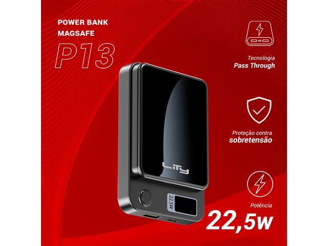 POWERBANK MAGSAFE 10.000 mAh - 20W POTÊNCIA  - 5