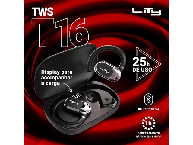 FONE BLUETOOTH OWS – SPORT DESIGN | 20H | BT 5.4 (T16) - 5