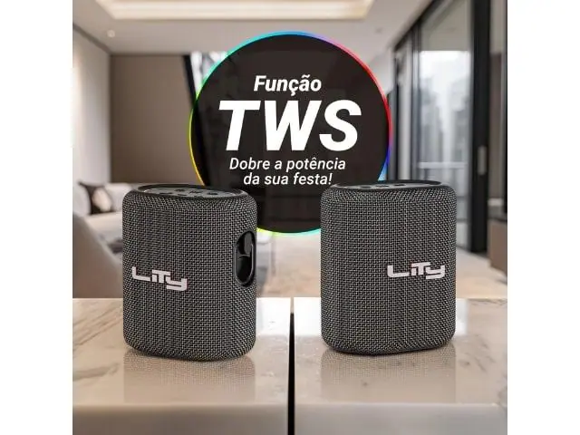 Caixa Bluetooth Karaokê  c/ 1 Mic 30W (B14M) - 4