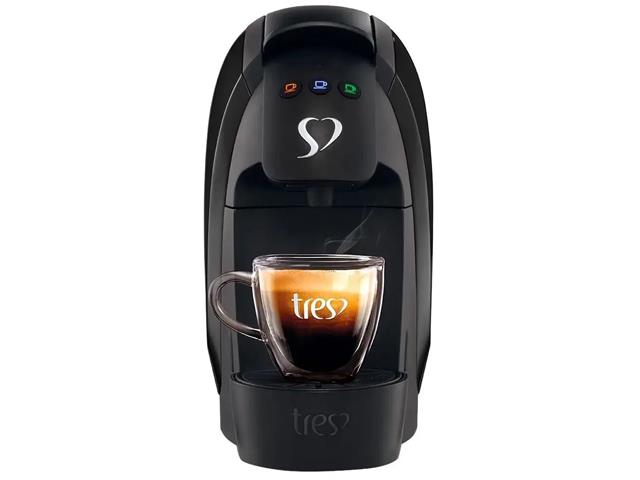 Cafeteira Espresso Três Corações Luna Preta 22...