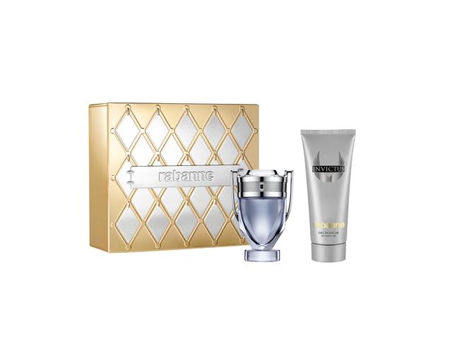 Kit Coffret Paco Rabanne Invictus Perfume Masculino EDT + Shampoo - 1