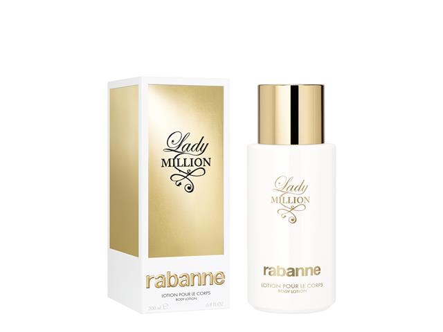 Loção Hidratante Corporal Feminino Paco Rabanne Lady Million 200ml - 1