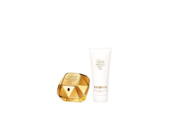Kit Rabanne Lady Million Perfume Fem EDP + Creme Corporal - 1