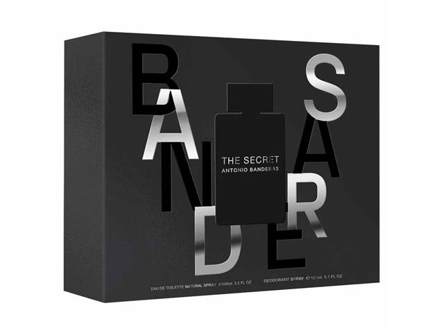 Kit Banderas The Secret Perfume Masculino EDT + Desodorante - 1