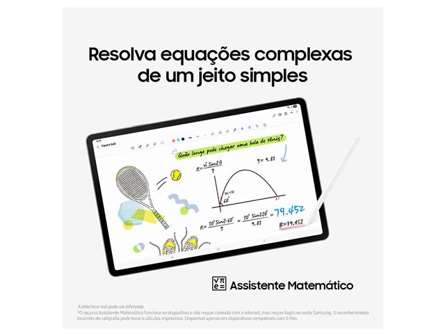 Tablet Samsung Galaxy S10 FE Cinza com 10,9" WiFi 8GB RAM 128GB - 6