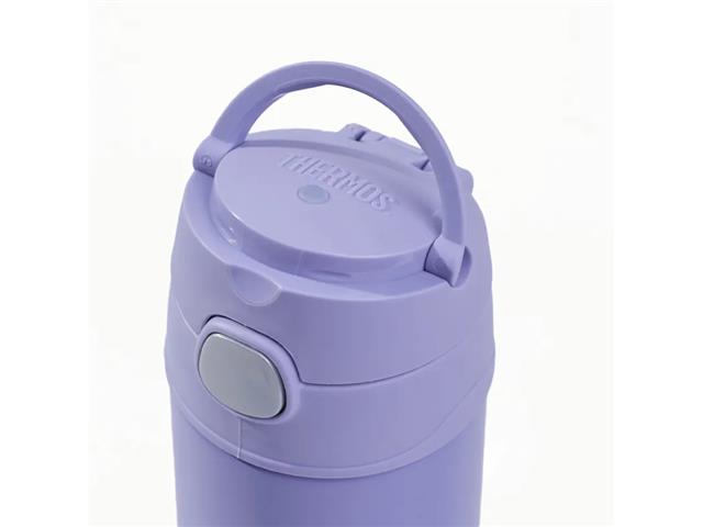 Garrafa Térmica Infantil Funtainer F404 Lilás Thermos 470ml - 2