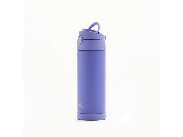 Garrafa Térmica Infantil Funtainer F404 Lilás Thermos 470ml - 6
