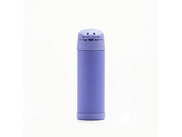 Garrafa Térmica Infantil Funtainer F404 Lilás Thermos 470ml - 7