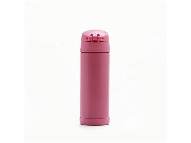 Garrafa Térmica Infantil Funtainer F404 Coral Thermos 470ml - 6